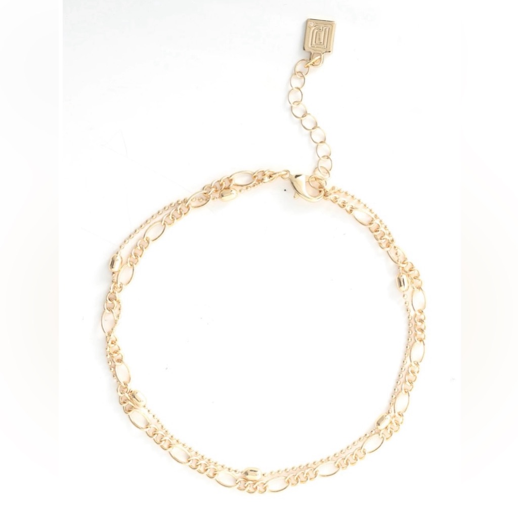 Dannijo Double Gold Anklet 65$